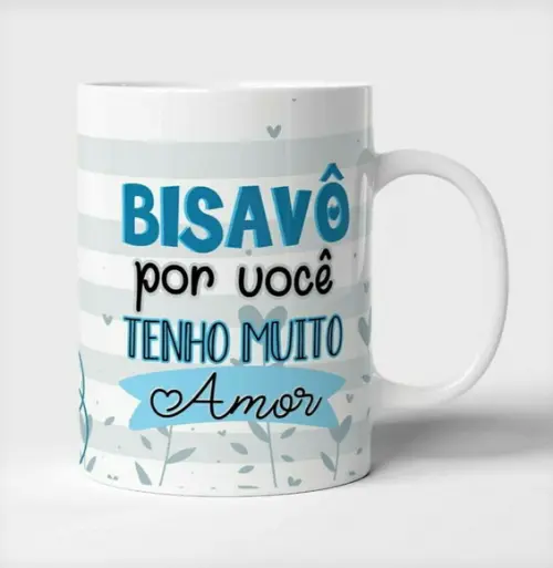 Caneca Porcelana Dia Dos Avós/vovô