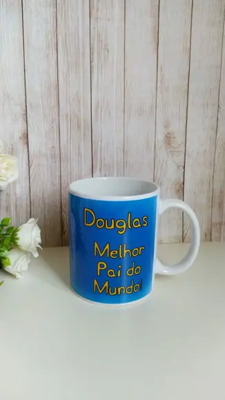 Caneca Porcelana Dia Dos Pais Os Simpsons