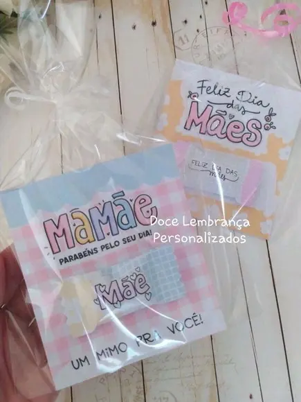 Card com Balinha Dia das Mães