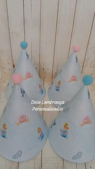 Chapeuzinho Aniversário personalizado Cinderela Festa Infantil