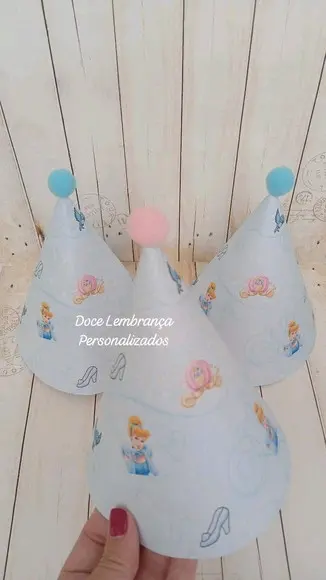 Chapeuzinho Aniversário personalizado Cinderela Festa Infantil