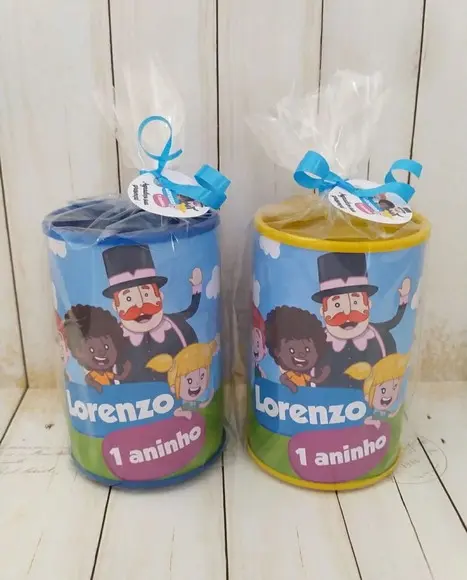Cofrinho Mundo Bita Personalizado Embalados
