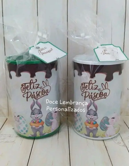 Cofrinho Personalizado Páscoa Lembrancinha