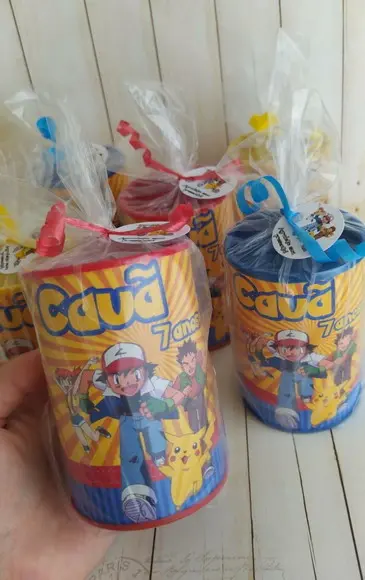 Cofrinho Pokémon Personalizado Embalado