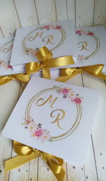 Convite Prestígio Padrinhos de Casamento Papelaria Branca