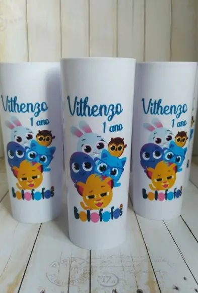 Copo Long Drink Bolofofos Personalizado
