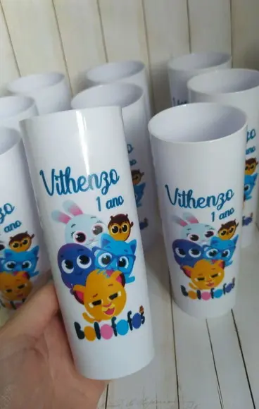 Copo Long Drink Bolofofos Personalizado