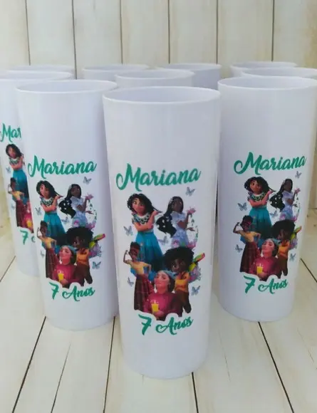Copo Long Drink Filme Encanto Personalizado