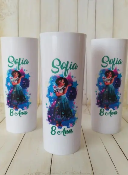 Copo Long Drink Filme Encanto Personalizado Mirabel