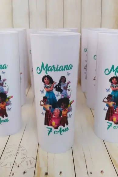 Copo Long Drink Filme Encanto Personalizado