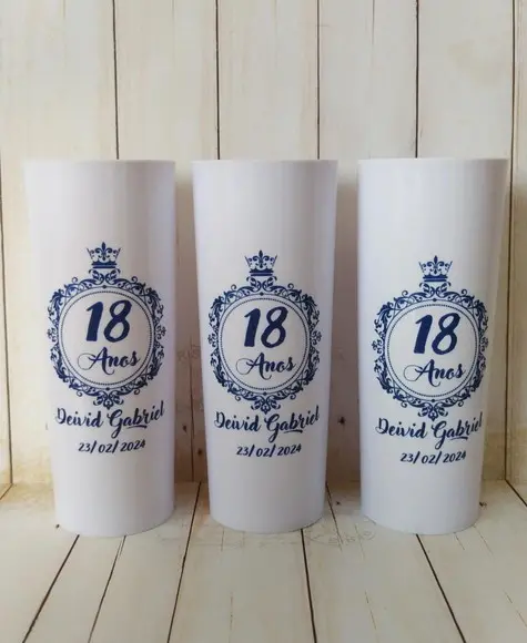 Copo Long Drink Lembrancinha 18 Anos