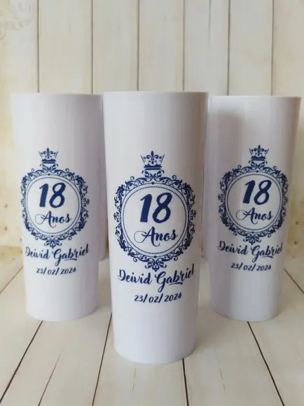 Copo Long Drink Lembrancinha 18 Anos