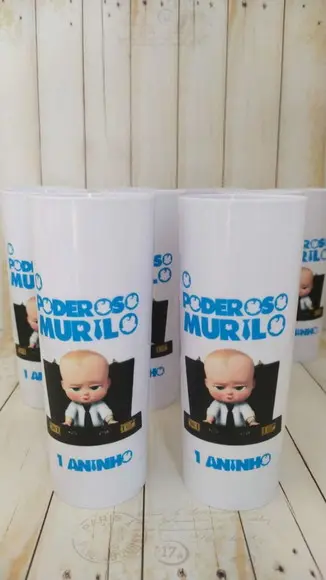 Copo Long Drink Poderoso Chefinho Personalizado