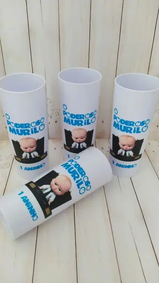 Copo Long Drink Poderoso Chefinho Personalizado
