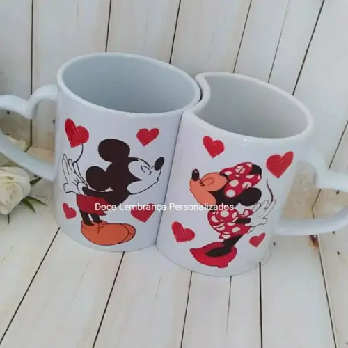 Duo Caneca Encaixe Dia dos Namorados