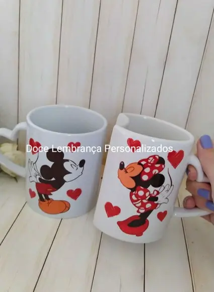 Duo Caneca Encaixe Dia dos Namorados