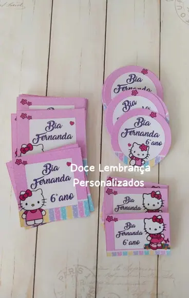 Etiqueta Escolar Personalizada Hello Kit