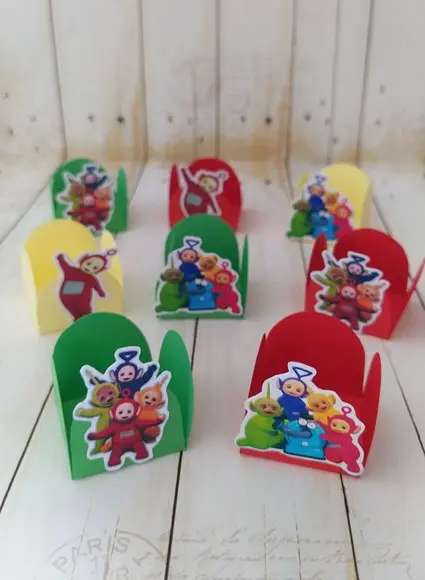 Forminhas Personalizadas para Docinhos Teletubbies aniversário