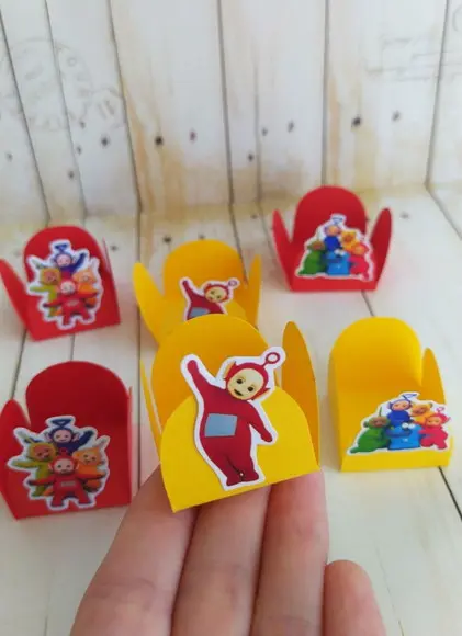 Forminhas Personalizadas para Docinhos Teletubbies aniversário