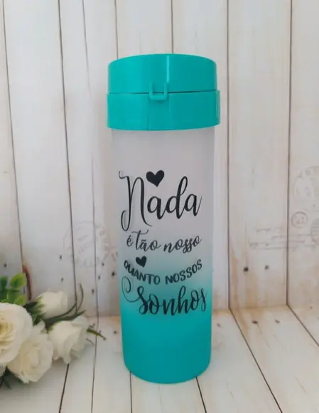 Garrafa Acqua Bio Degradê Personalizada