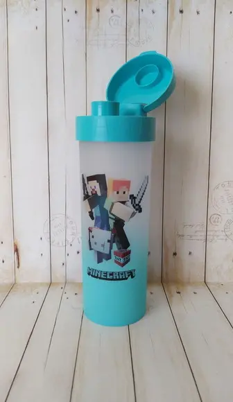 Garrafa Acqua Bio Escolar Minecraft Personalizada
