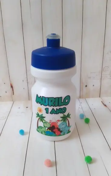 Garrafa Squeeze Lembrancinha Dino Baby