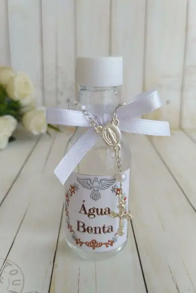Garrafinha Lembrancinhas Batizado, Eucaristia, Crisma