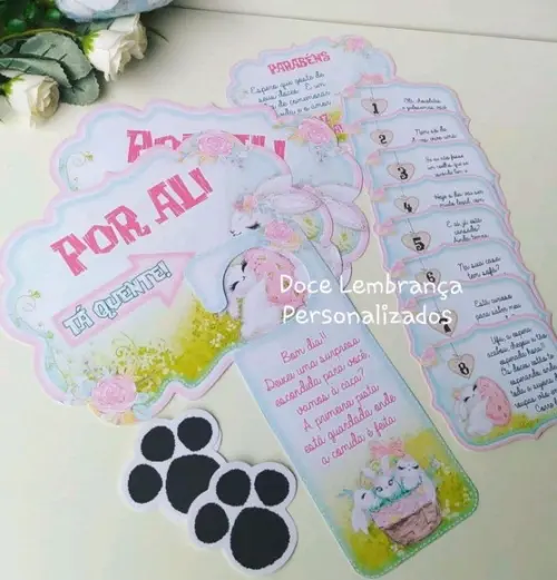 Kit Caça aos Ovos Jardim dos Coelhos