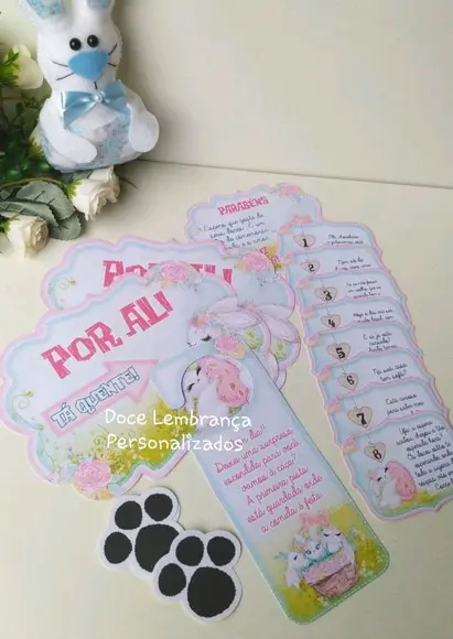Kit Caça aos Ovos Jardim dos Coelhos