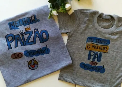 Kit Camiseta Dia dos Pais