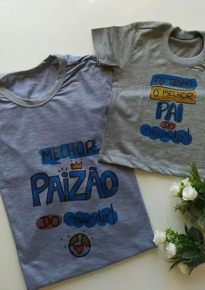 Kit Camiseta Dia dos Pais