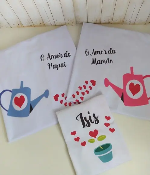 Kit Camisetas Família Regador/ Aniversário