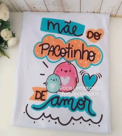Kit Camisetas Personalizadas Dia das Mães Mãe e Filho/filha