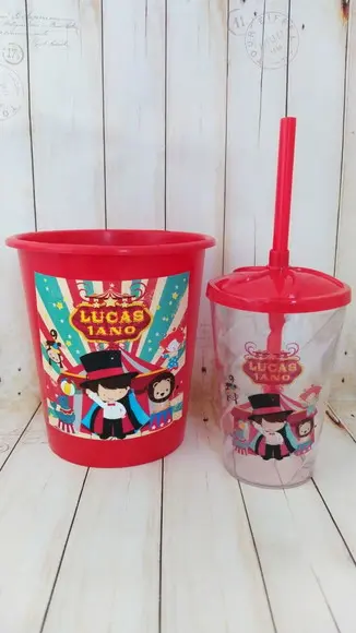 Kit Cineminha Personalizado Circo