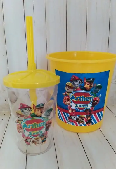 Kit Cineminha Personalizado Patrulha Canina