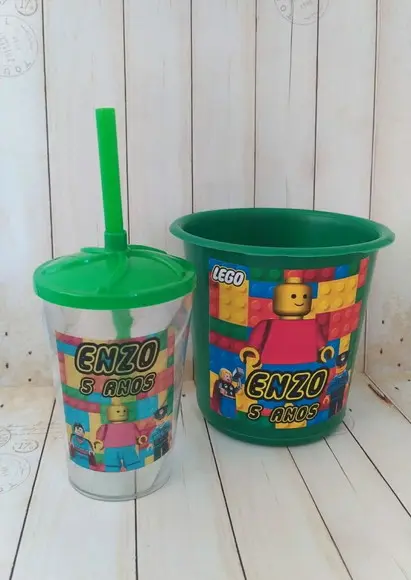 Kit Cineminha Personalizado Lego