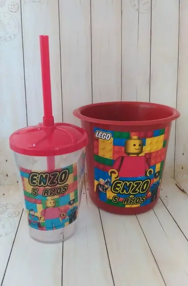 Kit Cineminha Personalizado Lego