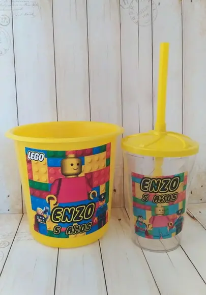 Kit Cineminha Personalizado Lego