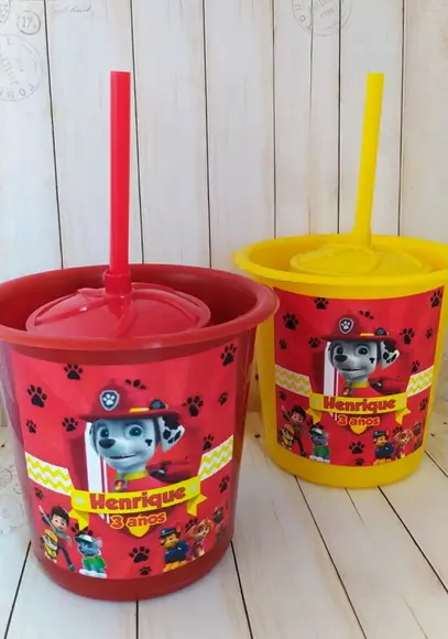 Kit Cineminha Personalizado Patrulha Canina (marshall)