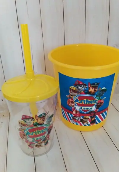 Kit Cineminha Personalizado Patrulha Canina