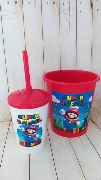 Kit Cineminha Personalizado Super Mario