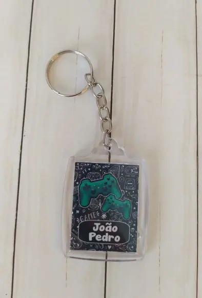 Kit Escolar Etiquetas, Chaveiro,garrafa Acqua Bio Vídeo Game
