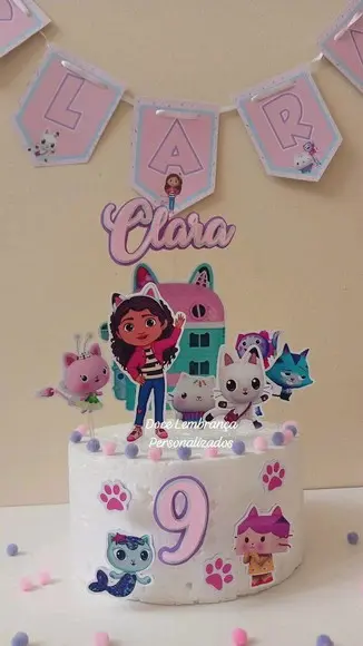 Kit Festa Casa Mágica da Gabby Aniversario Infantil