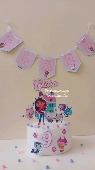 Kit Festa Casa Mágica da Gabby Aniversario Infantil