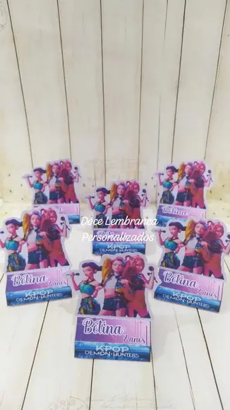 Kit Festa Guerreiras do Kpop Huntrix Aniversário