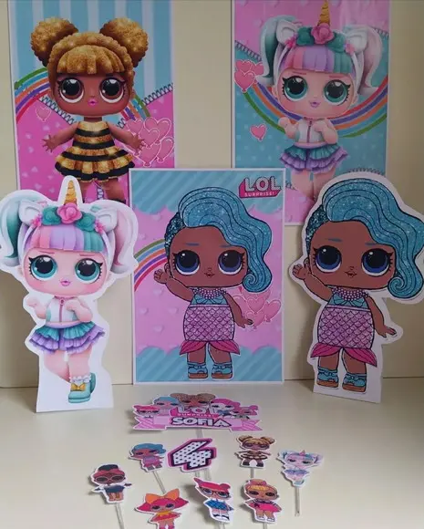 Kit Festa Lol Surprise Personalizado
