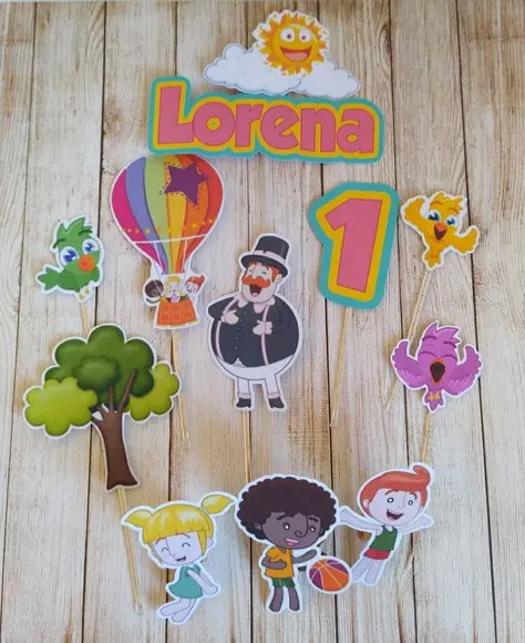 Kit Festa Mundo Bita Personalizado