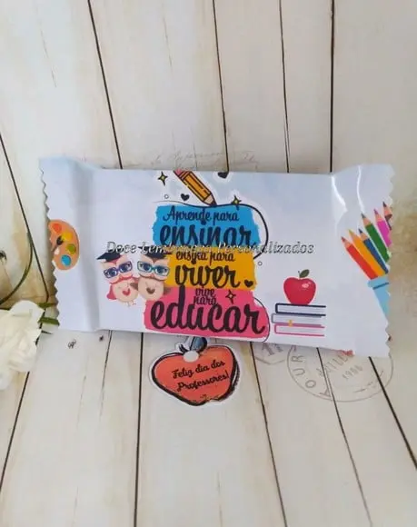 Kit Kat Personalizado Dia dos Professores
