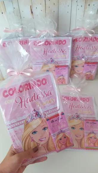 Livrinho de Colorir Barbie Lembrancinha