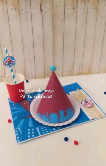 Mesa Posta Kids Homem Aranha